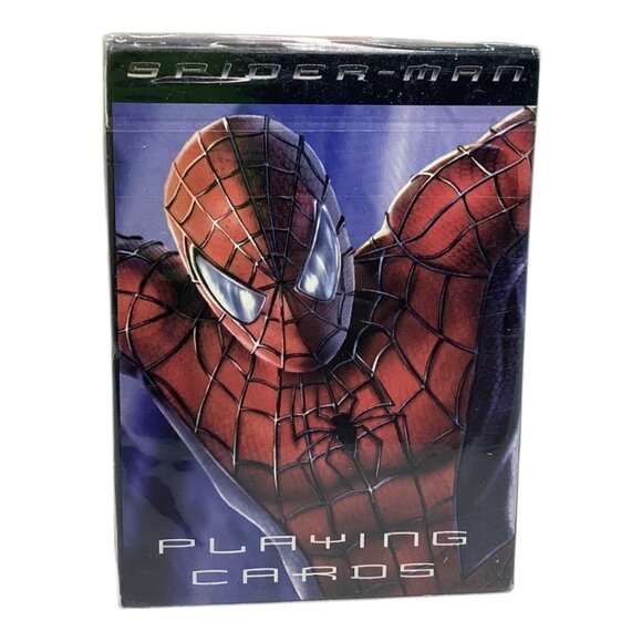 Marvel Spider-Man Vintage 2002 - 54‎ Bicycle Playing Cards - New In Box Sealed - Picture 1 of 5